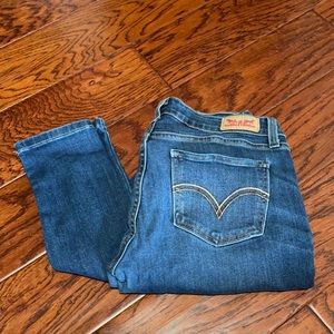 Levi’s skinny low waist jeans